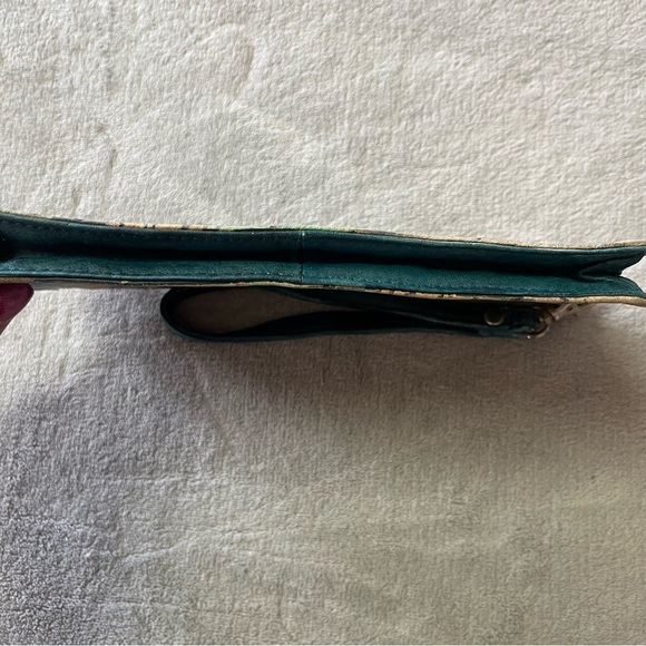 Biacci Hand Painted Leather Wallet - Picture 6 of 13